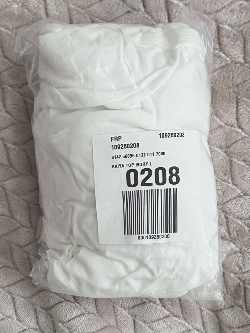 NWT Free People free-est Kaiya Top Ivory size Large - Picture 3 of 6
